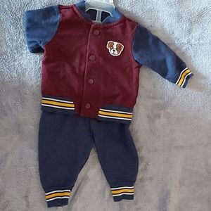 2 piece puppy playwear set